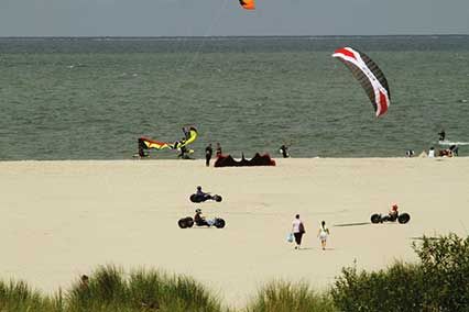 Strand in de Nederlandse Provincie Zeeland