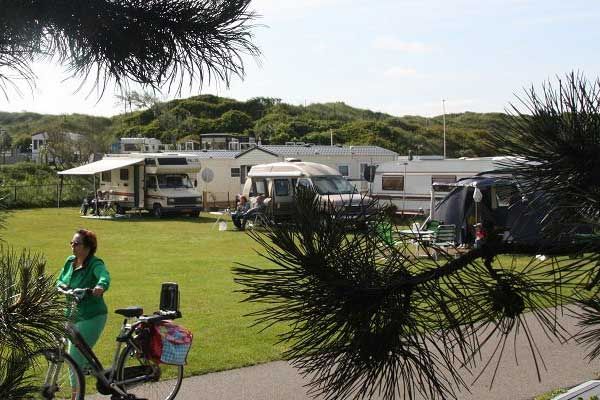 Camping in de Duinen van Nederland