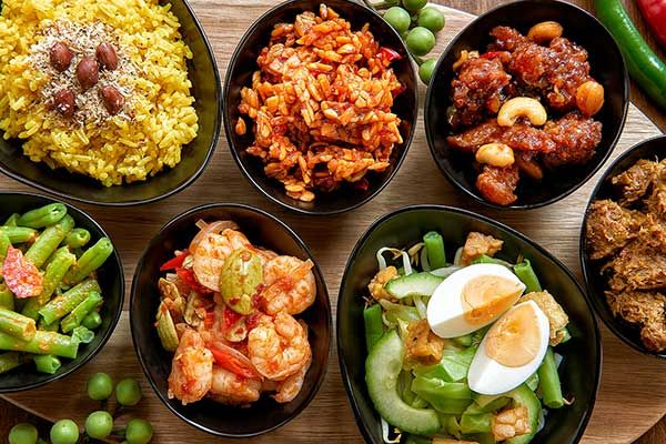 Indonesische Rijsttafel