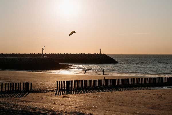 Hotel aan het Strand in Zeeland Nederland