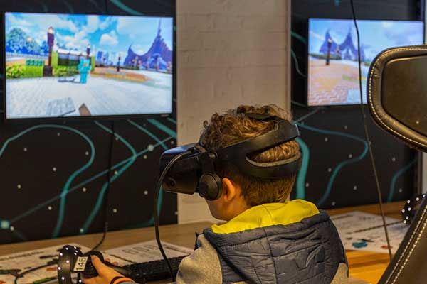 Minecraft in Belevingsmuseum GeoFort