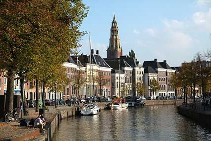 Stad Groningen Nederland