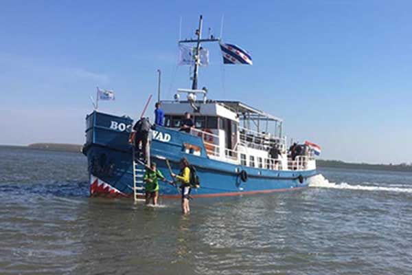 Rondvaart op de Nederlandse Waddenzee