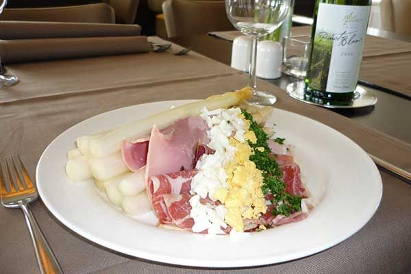 Asperge Restaurant in de Nederlandse Provincie Limburg