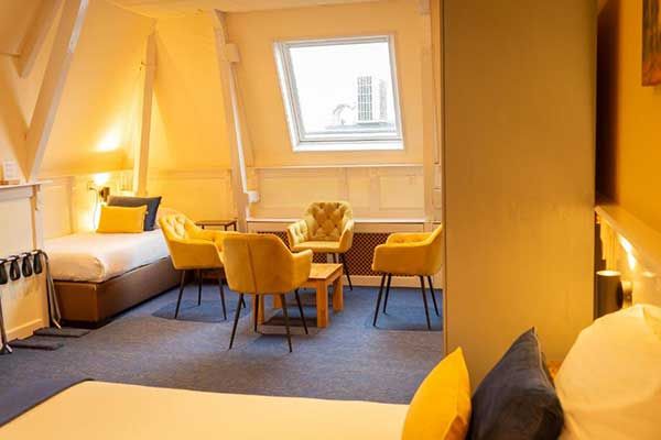 Hotel in het Centrum van Workum in de provincie Friesland