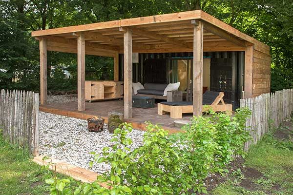 Camping Buytenplaets Suydersee biedt u de grootste variatie in bijzondere overnachtingmogelijkheden in Nederland
