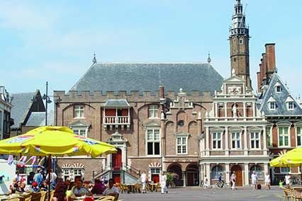 Stad Haarlem Nederland