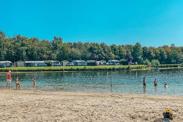 Camping dichtbij de Belgische grens in Brabant