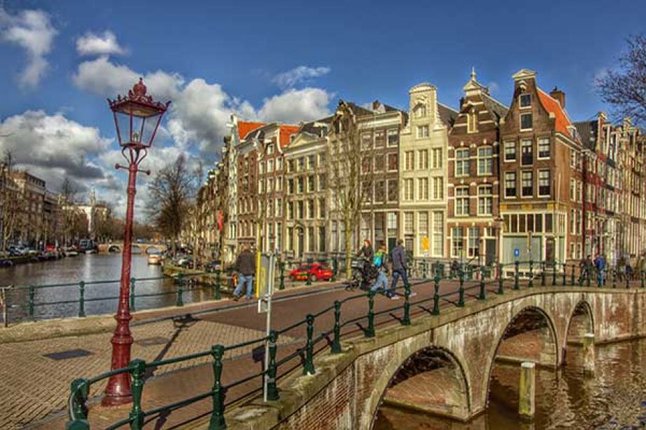 Stad Amsterdam Nederland