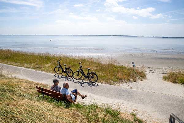 Camping aan het water in Zeeland
