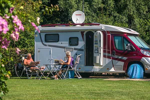 Staplaatsen voor campers in Nederland