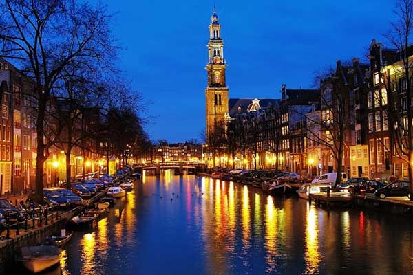 Hotel in het centrum van Amsterdam Nederland