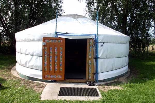 Overnachten in een Mongoolse Yurt in Nederland