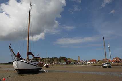 Waddeneiland Schiermonnikoog Nederland