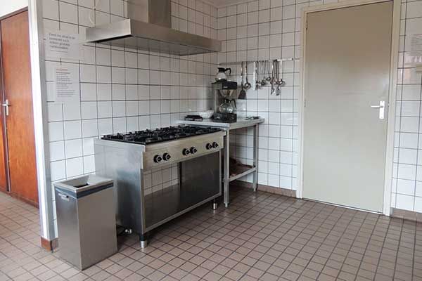Keuken groepsaccommodatie Zeeland Nederland