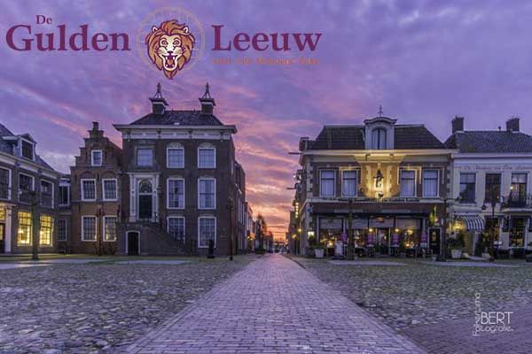 Hotel De Gulden Leeuw in Workum Friesland aan het IJsselmeer