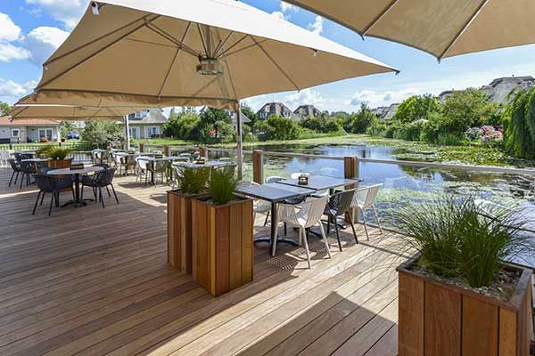 Op Restaurant gaan bij een Vakantiepark in Nederland