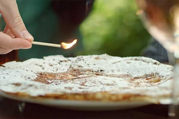 Pannenkoeken eten in Nederland