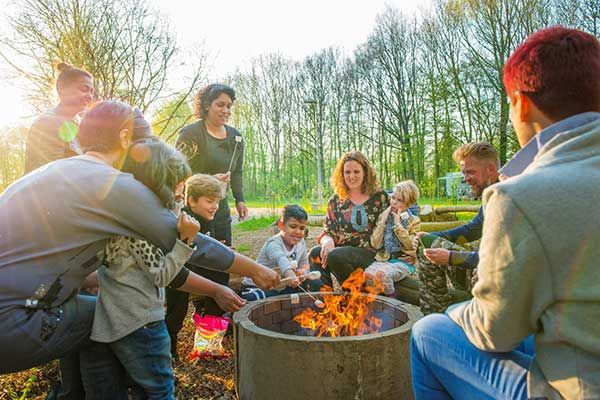 Camperplaats in de Nederlandse Provincie Flevoland
