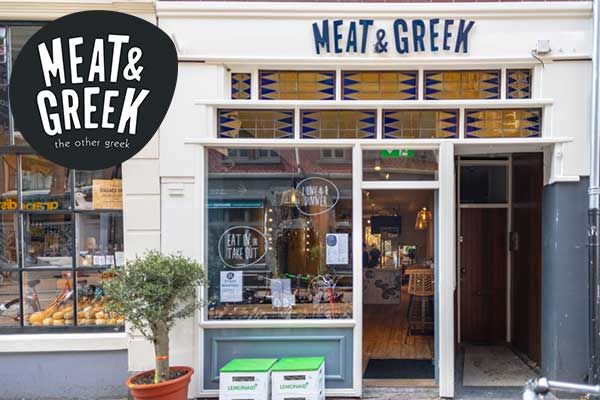 Grieks Restaurant in Amsterdam Nederland