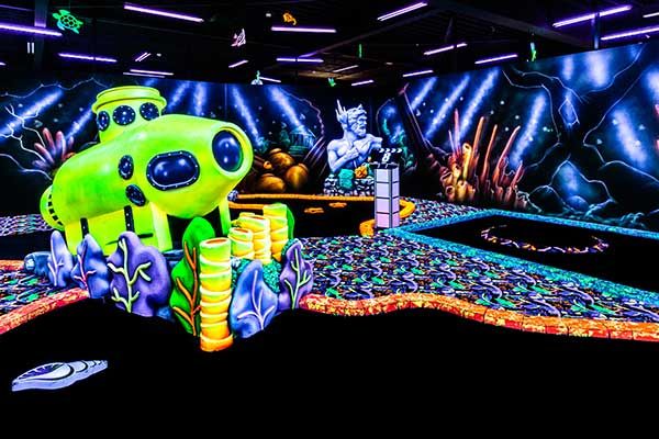 Minigolf Glowgolf in Nederland