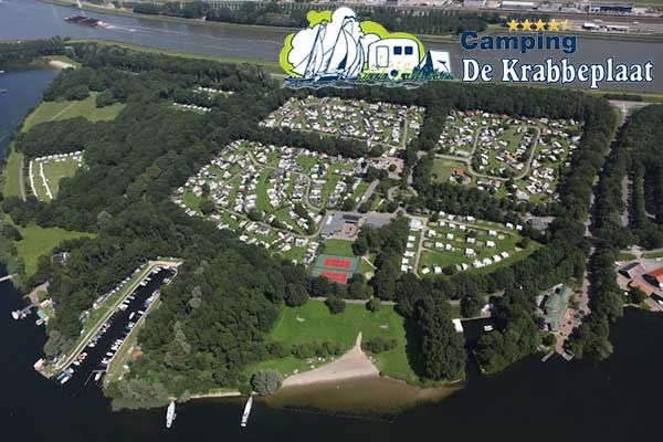 Camping op het Nederlandse eiland Voorne Putten