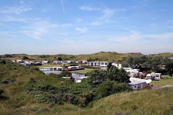 Camping aan Zee nabij Amsterdam in Nederland