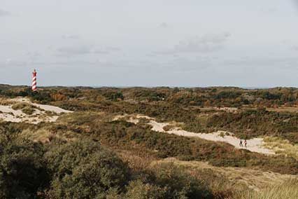 Vuurtoren in de Nederlandse Provincie Zeeland