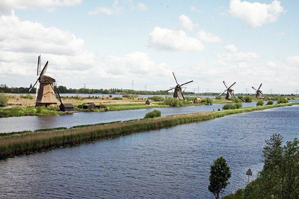 Molens van Kinderdijk Nederland